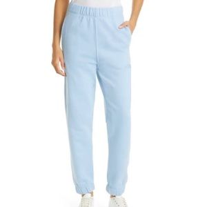 GANNI Software Isoli Organic Cotton Blend Sweatpants In Heather Medium